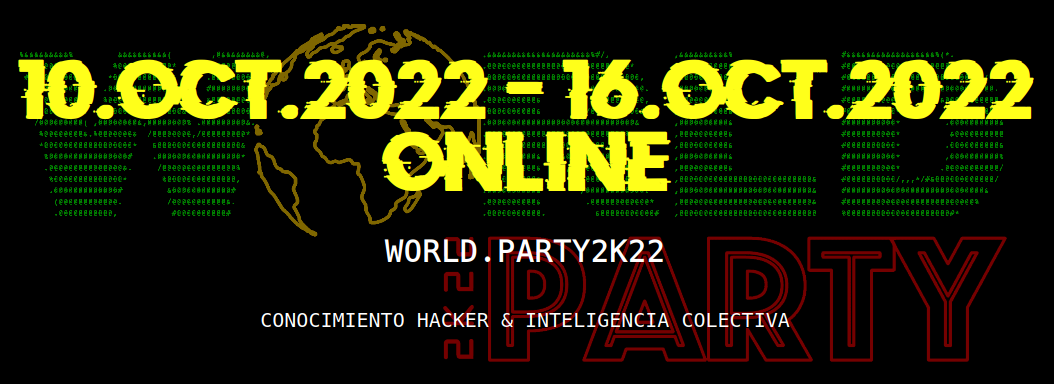 picture of a banner or logo from WORLD.PARTY2K22