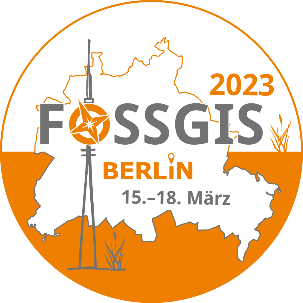 picture of a banner or logo from FOSSGIS-Konferenz