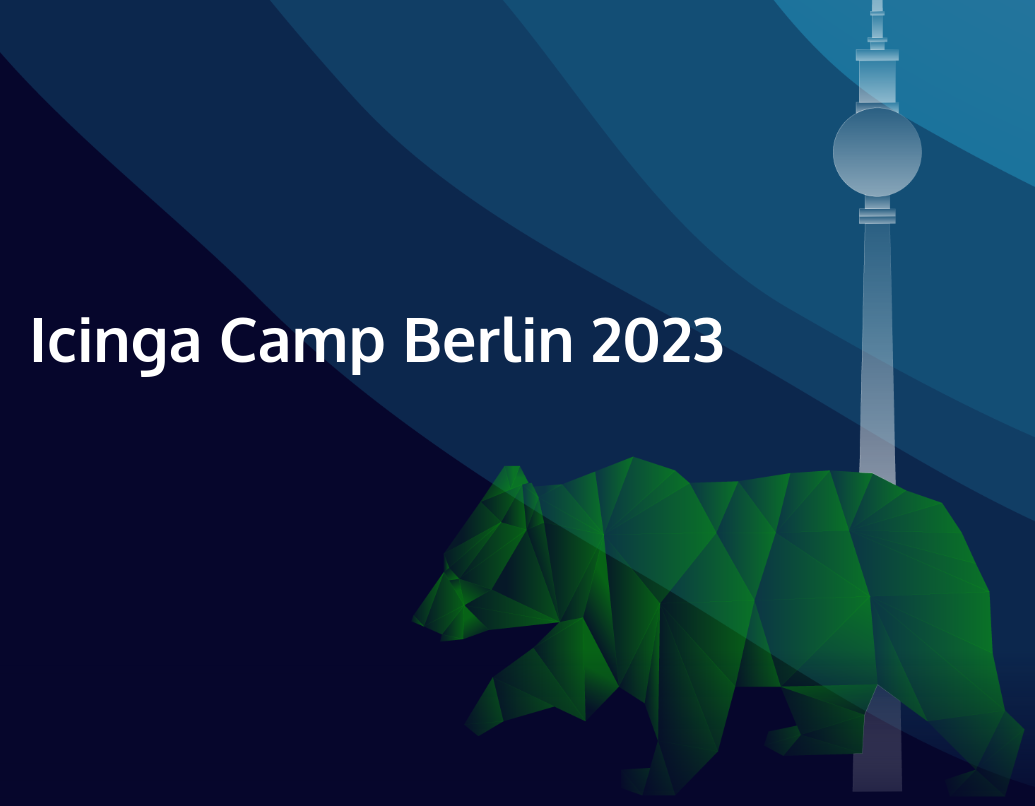 picture of a banner or logo from Icinga Camp Berlin 2023