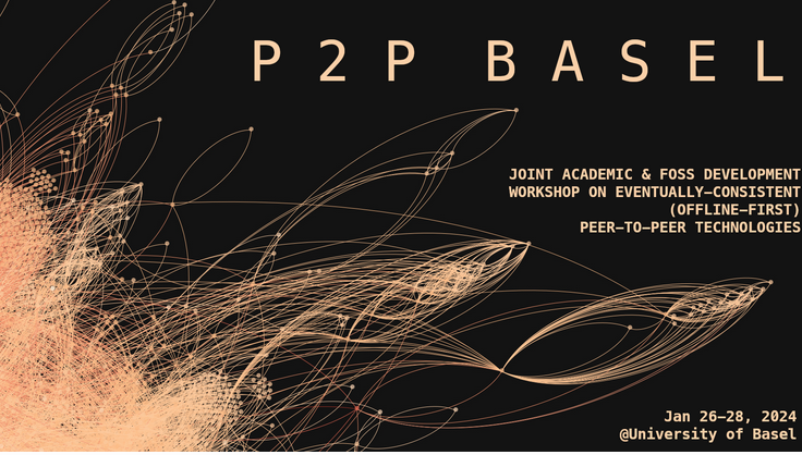 picture of a banner or logo from P2P Basel 2024