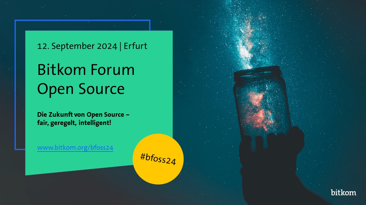 picture of a banner or logo from 10. Bitkom Forum Open Source (#bfoss24)