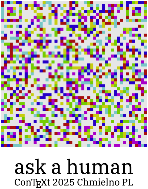 picture of a banner or logo from ConTeXt developer & user meeting