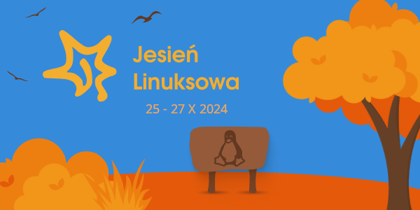 picture of a banner or logo from Jesień Linuksowa