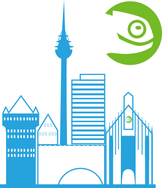 picture of a banner or logo from openSUSE Conference 2025