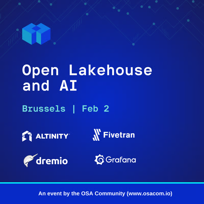 picture of a banner or logo from Open Lakehouse and AI Meetup