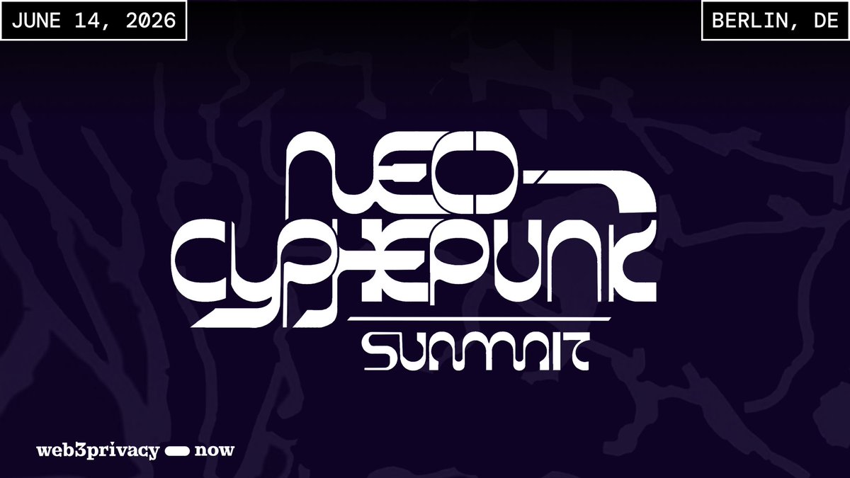 picture of a banner or logo from Neocypherpunk Summit