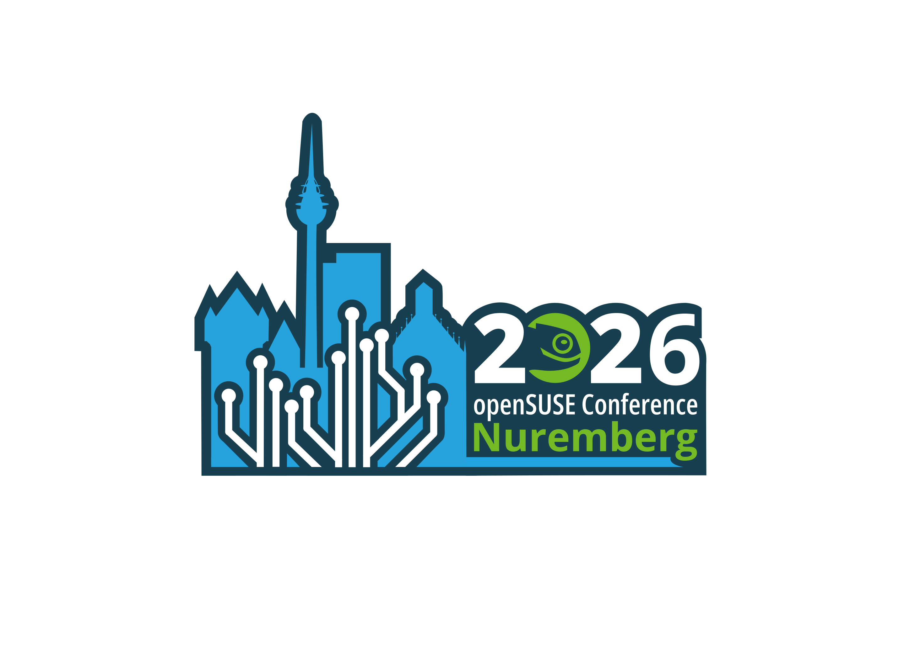 picture of a banner or logo from openSUSE Conference 2026