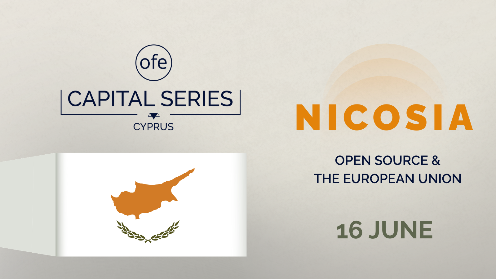 picture of a banner or logo from Capital Series Cyprus - Open Source and the European Union
