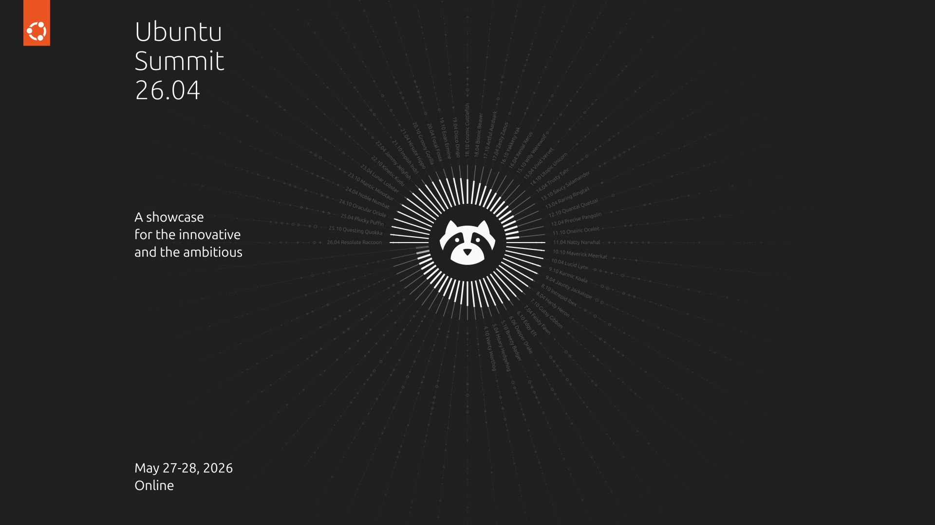picture of a banner or logo from Ubuntu Summit 26.04