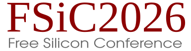 picture of a banner or logo from Free Silicon Conference 2026