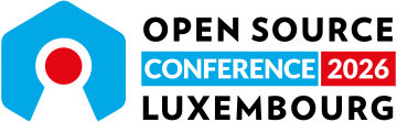 picture of a banner or logo from Open Source Conference Luxembourg