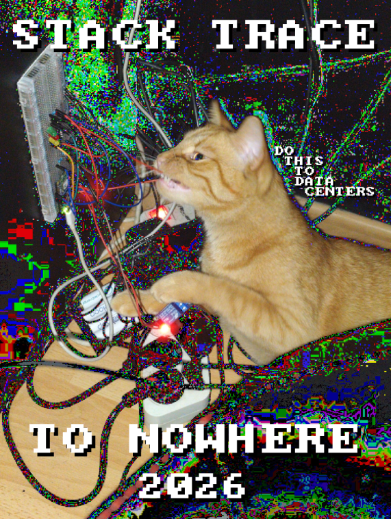 picture of a banner or logo from Stack Trace To Nowhere 2026