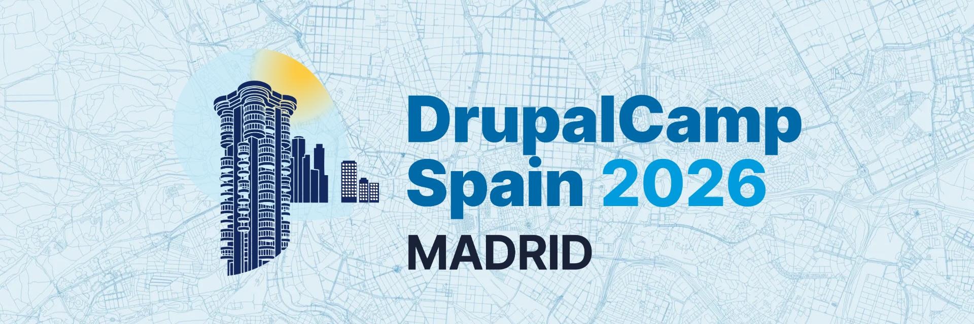 picture of a banner or logo from DrupalCamp Spain 2026