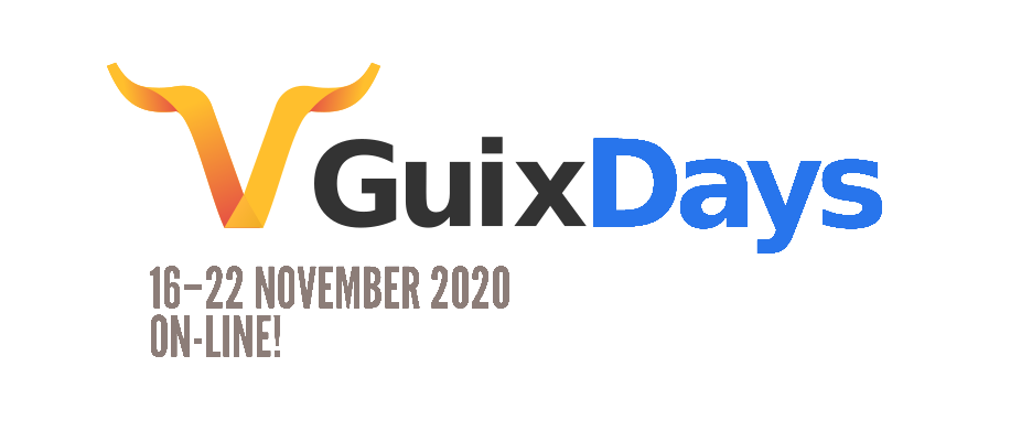 picture of a banner or logo from GNU Guix Day Conference 2020