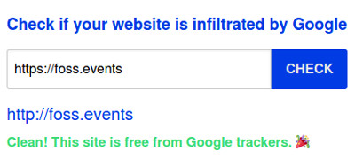 kreuzberg.google.tracking.exposed says: This site is free from Google trackers!