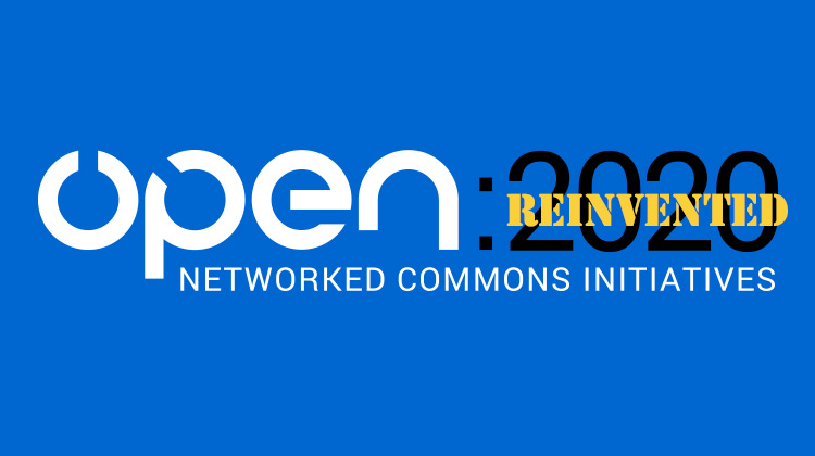 picture of a banner or logo from Open 2020