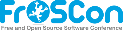 picture of a banner or logo from Free and Open Source Software Conference