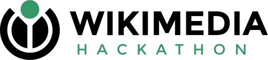 picture of a banner or logo from Wikimedia Hackathon 2022