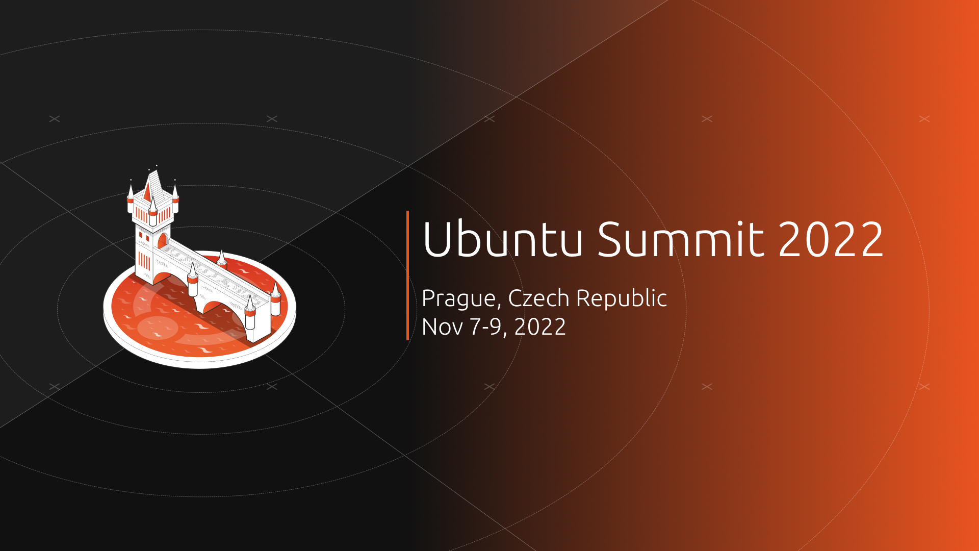 picture of a banner or logo from Ubuntu Summit