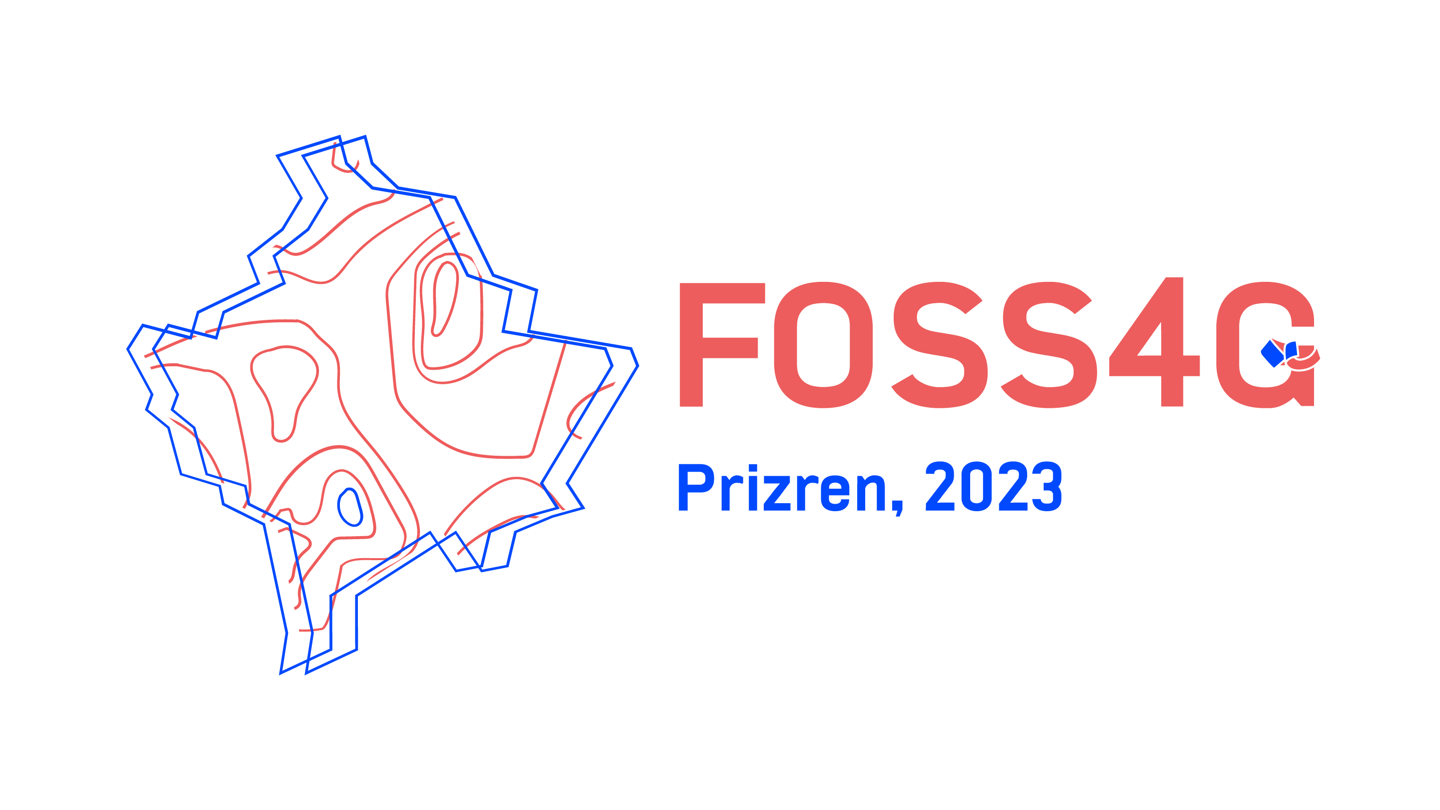 picture of a banner or logo from FOSS4G 2023